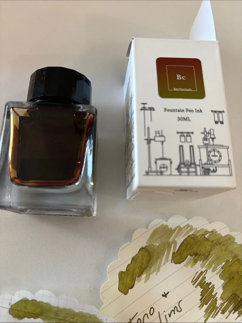 Tono & Lims BC Bechorium Color-Changing Ink Sample 4ml